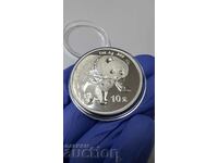 Moneda de argint 999/1000 2004 China Panda 1oz