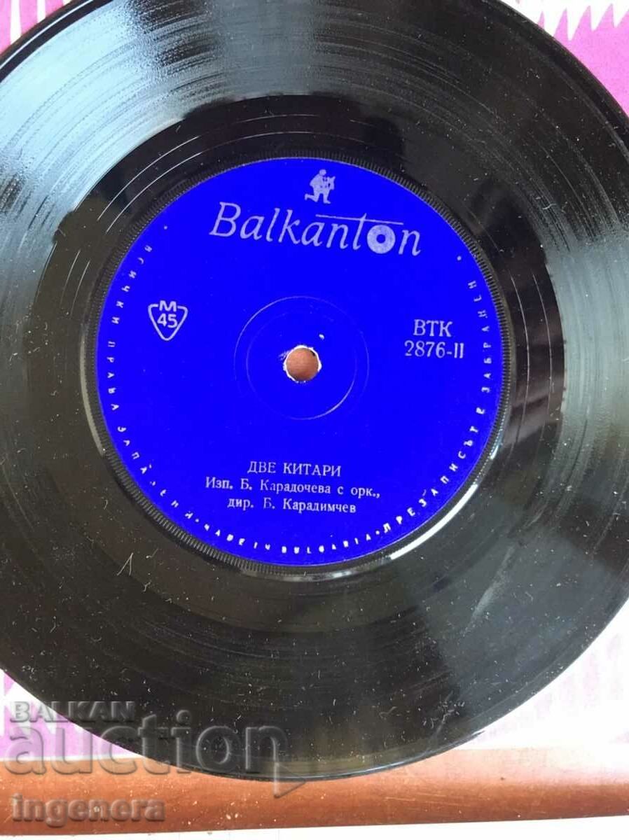 PLOCHA GRAMOPHONE - BOGDANA KARADOCHEVA, P. HRISTOV with price 5.00 BGN | € 2.56