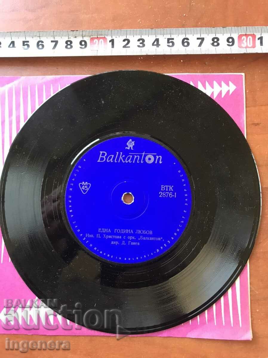 Delivery of PLOCHA GRAMOPHONE - BOGDANA KARADOCHEVA, P. HRISTOV