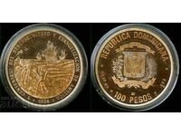 Dominican Republic 100 pesos 1988 The Discovery of America