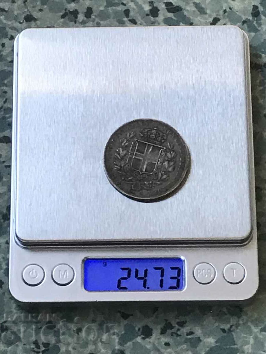 Auction Italy Sardinia 5 Lire 1835 Silver Auction Italy Sardinia 5 Lire 1835 Silver