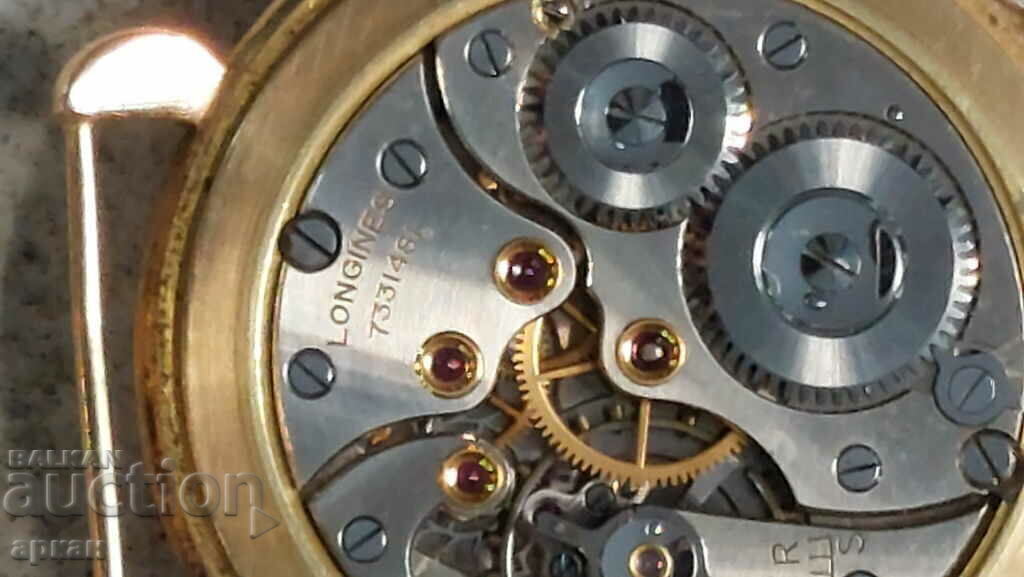 Delivery of Longines - 18K Gold Watch 1950