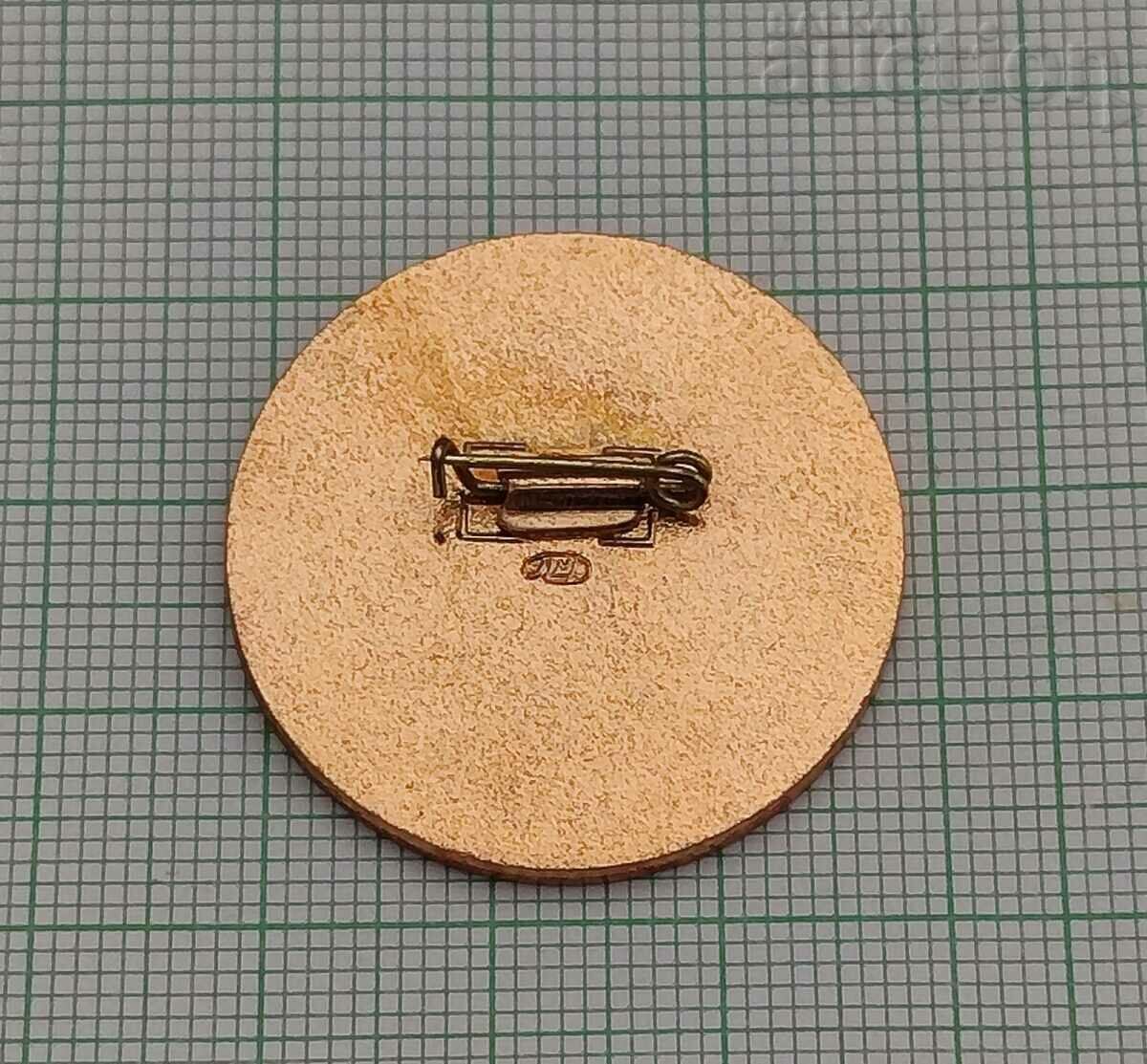 CHRISTIAN CROSS ENAMEL BADGE with price 9.00 BGN | € 4.60