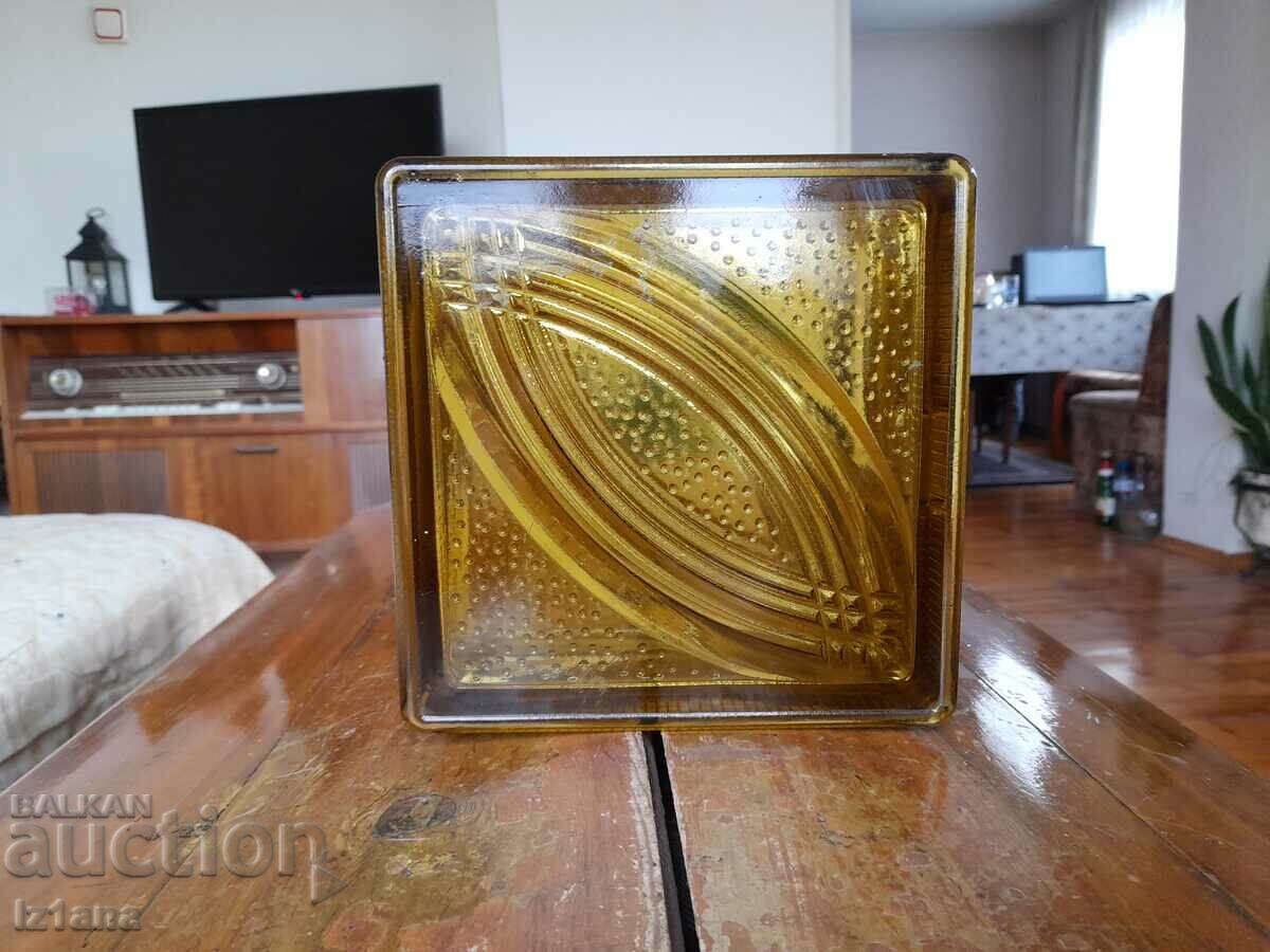 Old glass brick with price 37.00 BGN | € 18.92