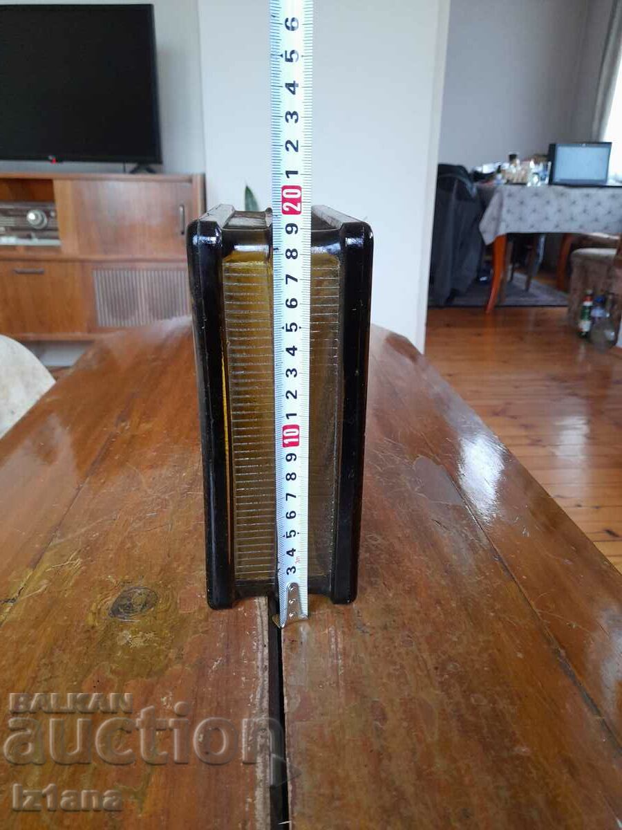 Auction  Old glass brick
