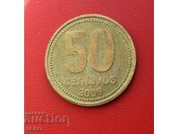 Αργεντινή-50 centavos 2009