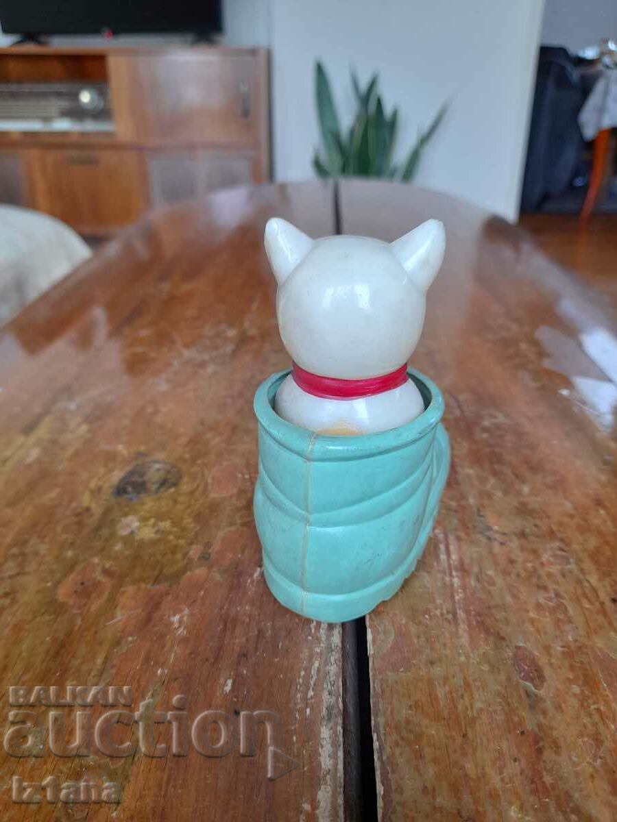 Auction Old children's toy, kitten, cat Auction Old children's toy, kitten, cat