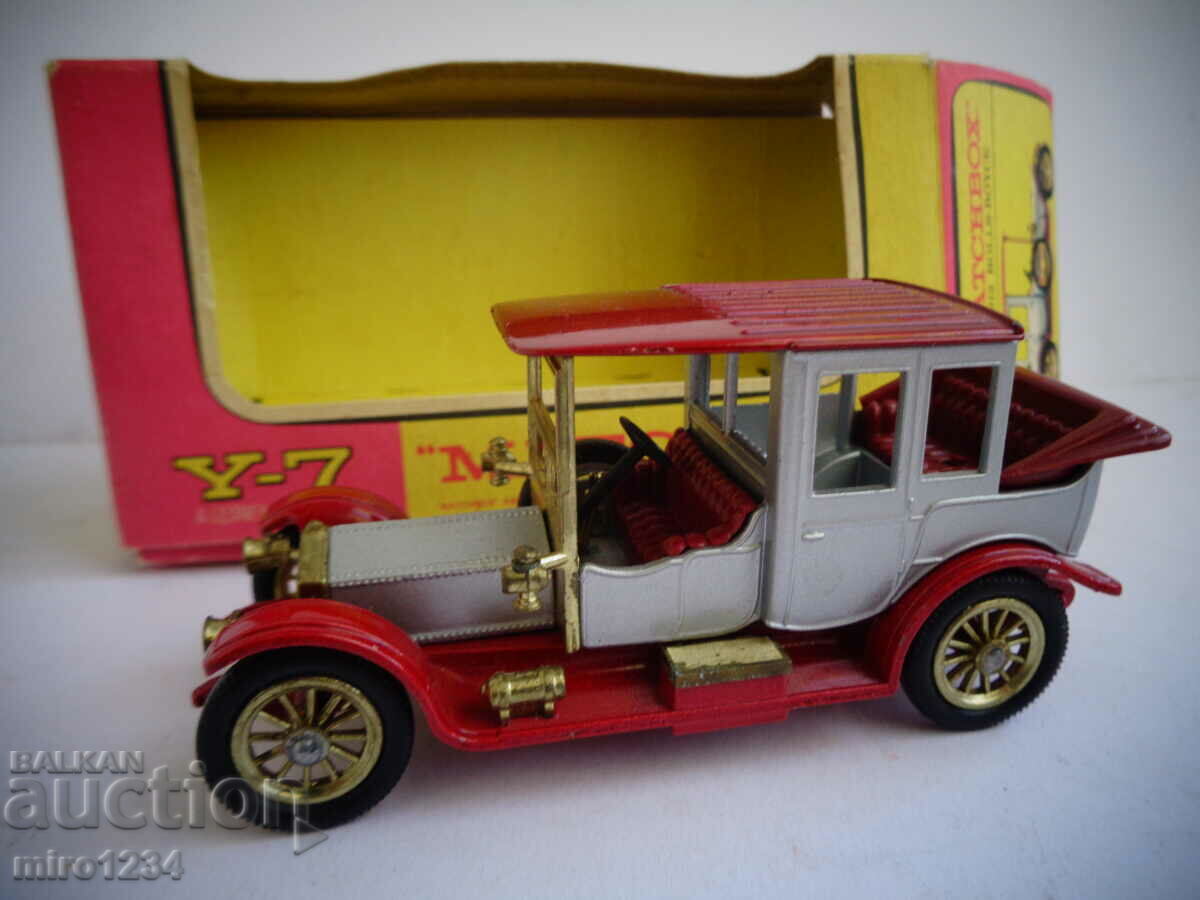 OT 1 СТ. БЗЦ  MATCHBOX  ROLLS ROYCE 1912  МОДЕЛ КОЛИЧКА