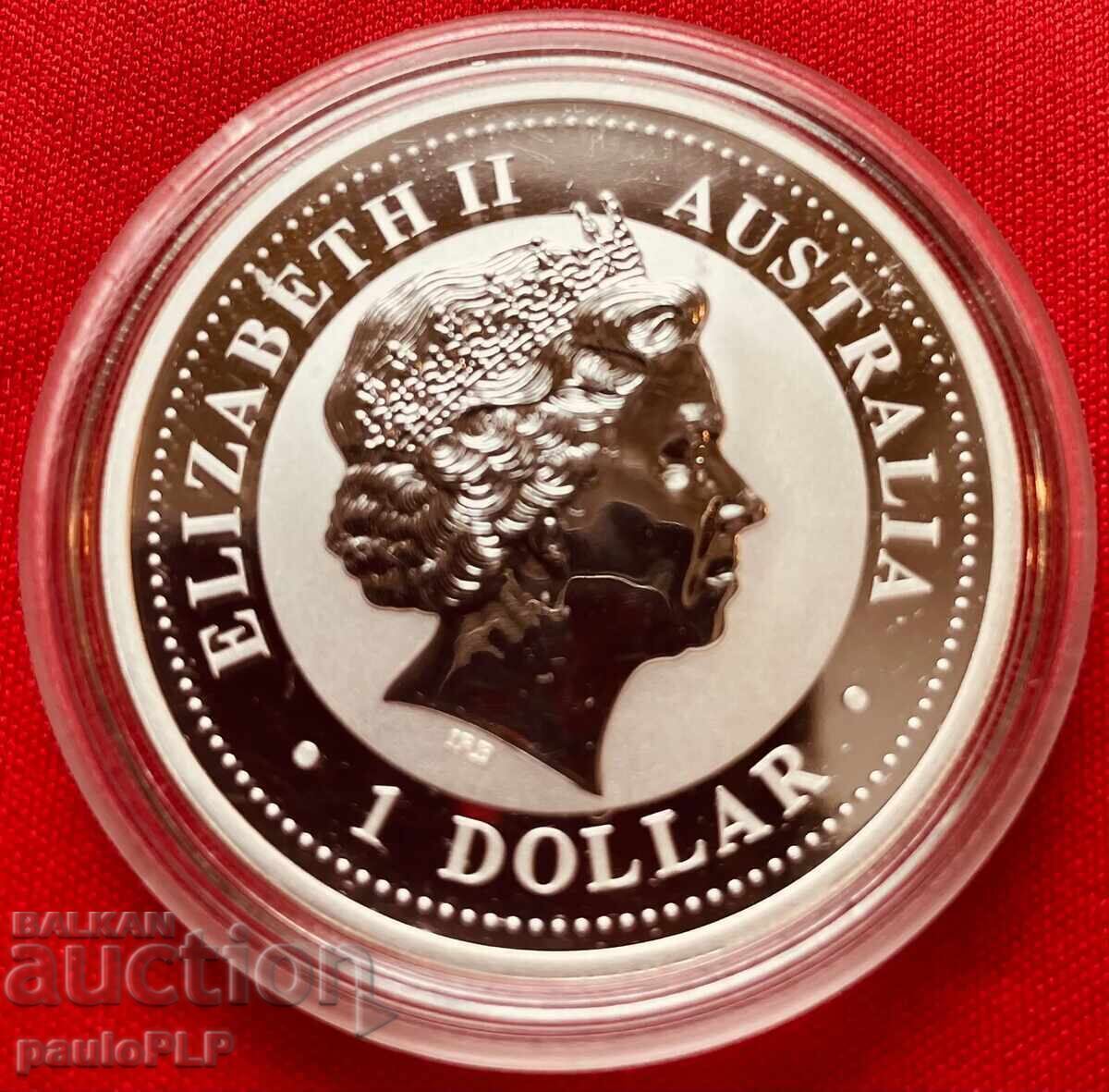 1 oz SILVER 2000 - LUNAR 1 - AUSTRALIA - DRAGON - UNC with price 380.00 BGN | € 194.29 1 oz SILVER 2000 - LUNAR 1 - AUSTRALIA - DRAGON - UNC with price 380.00 BGN | € 194.29