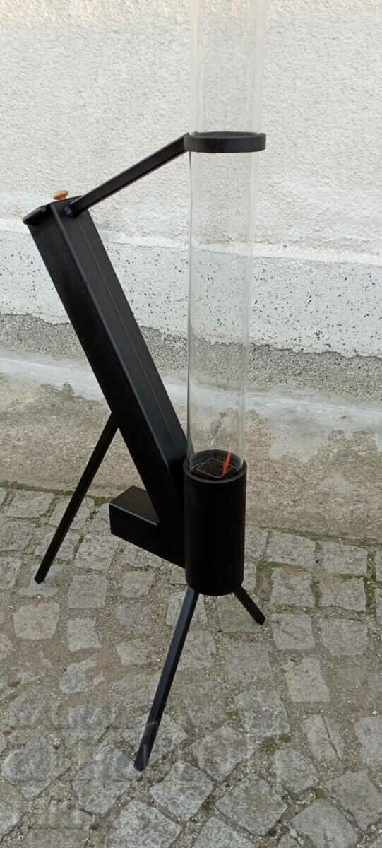 Δημοπρασία Σόμπα πυραύλων pellet με ανοιχτή φωτιά σε γυάλινο σωλήνα Δημοπρασία Σόμπα πυραύλων pellet με ανοιχτή φωτιά σε γυάλινο σωλήνα