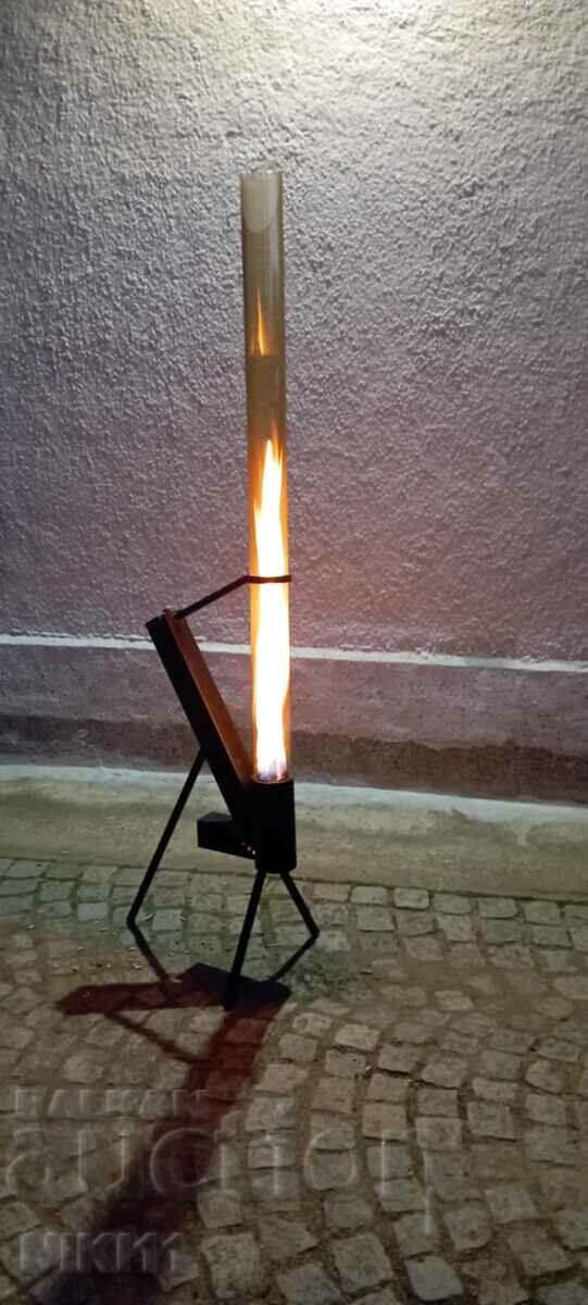 Σόμπα πυραύλων pellet με ανοιχτή φωτιά σε γυάλινο σωλήνα - 5 Σόμπα πυραύλων pellet με ανοιχτή φωτιά σε γυάλινο σωλήνα - 5