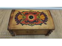 Wooden box for collectors