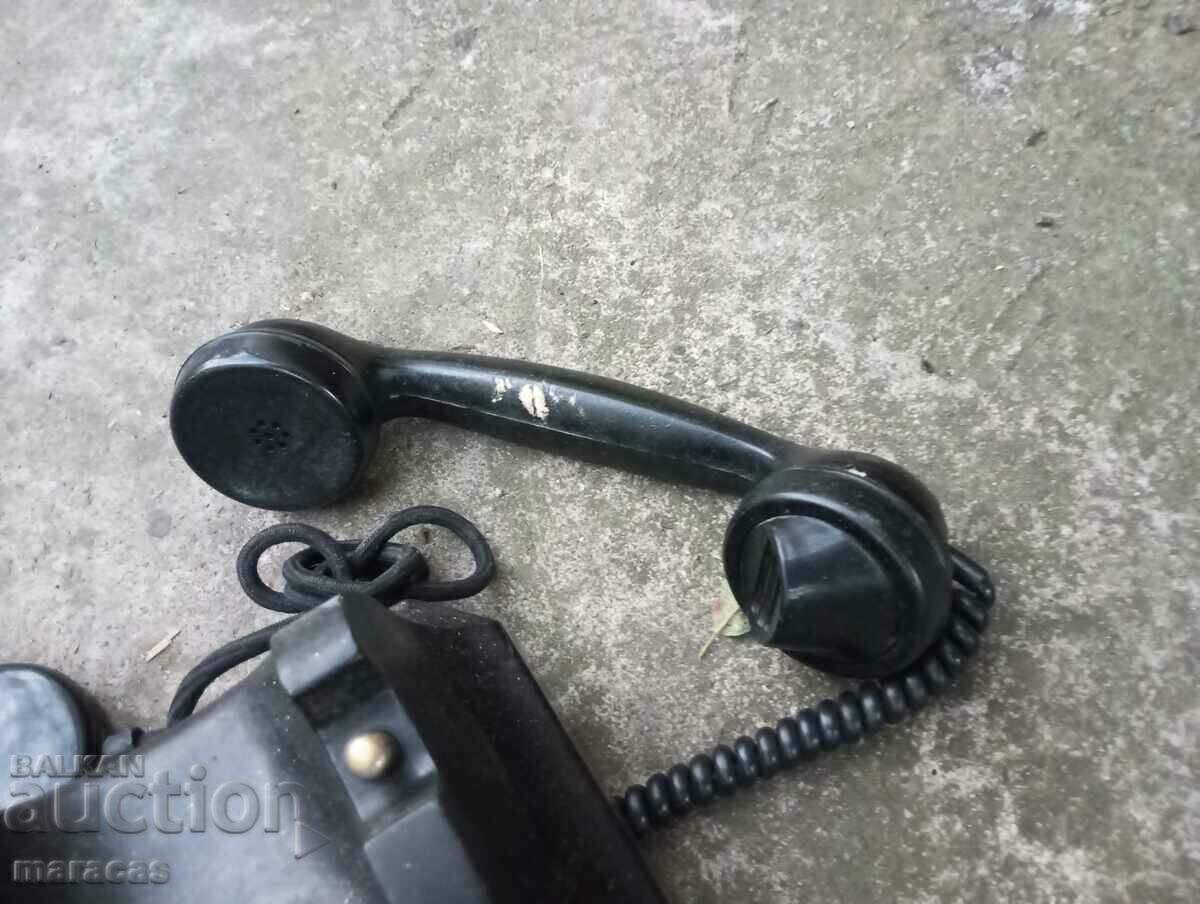Old bakelite phone with price 22.00 BGN | € 11.25 Old bakelite phone with price 22.00 BGN | € 11.25