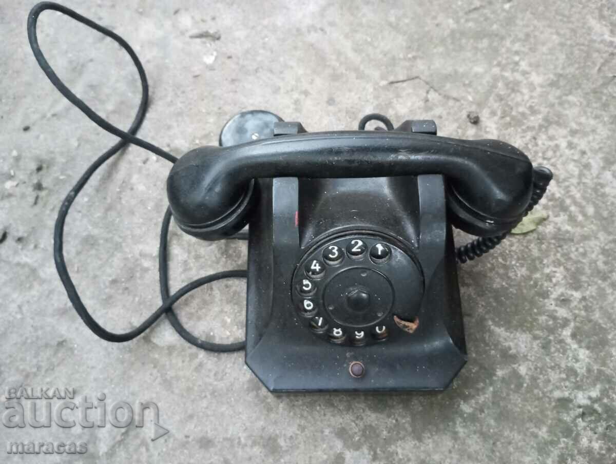 Old bakelite phone