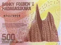 MADAGASCAR - TOP PRICE!! 500 ARIARY 2017, UNC