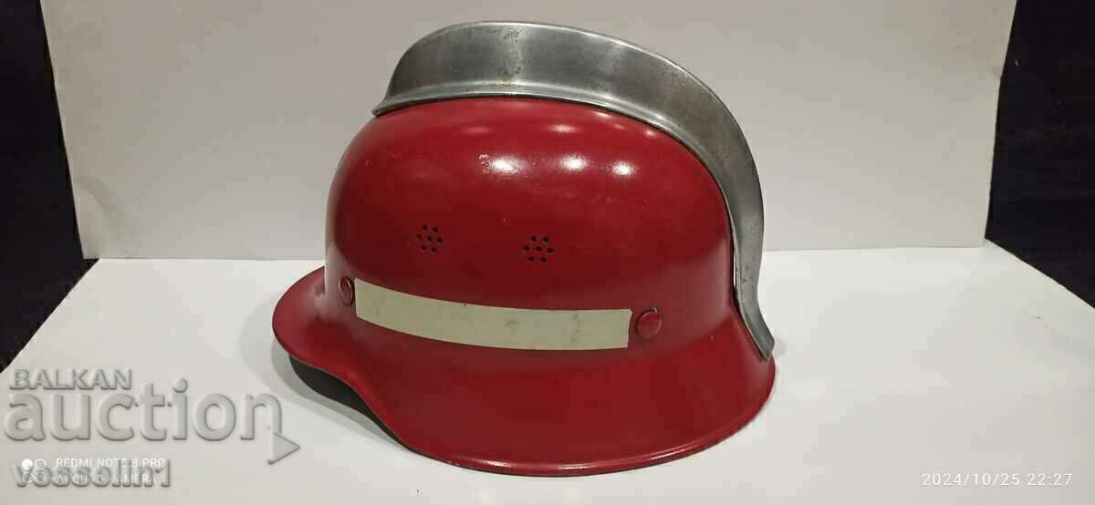 German fireman's helmet old from the second world war German fireman's helmet old from the second world war