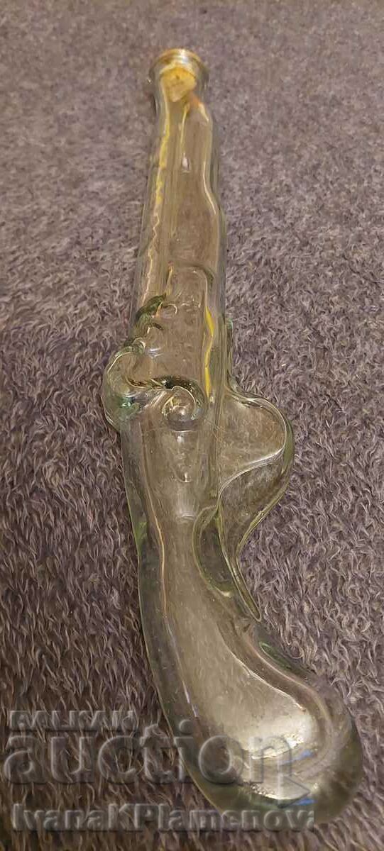 Licitație Sticlă de sticlă în formă de pistol