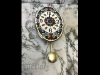 Beautiful porcelain clock