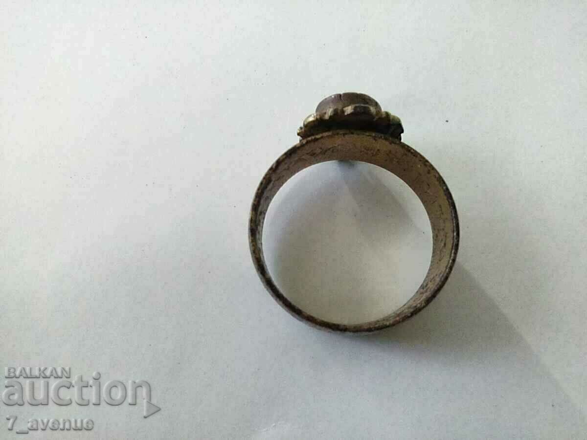 Delivery of Star RING, red stone, Jugoslavia 26.10.2024