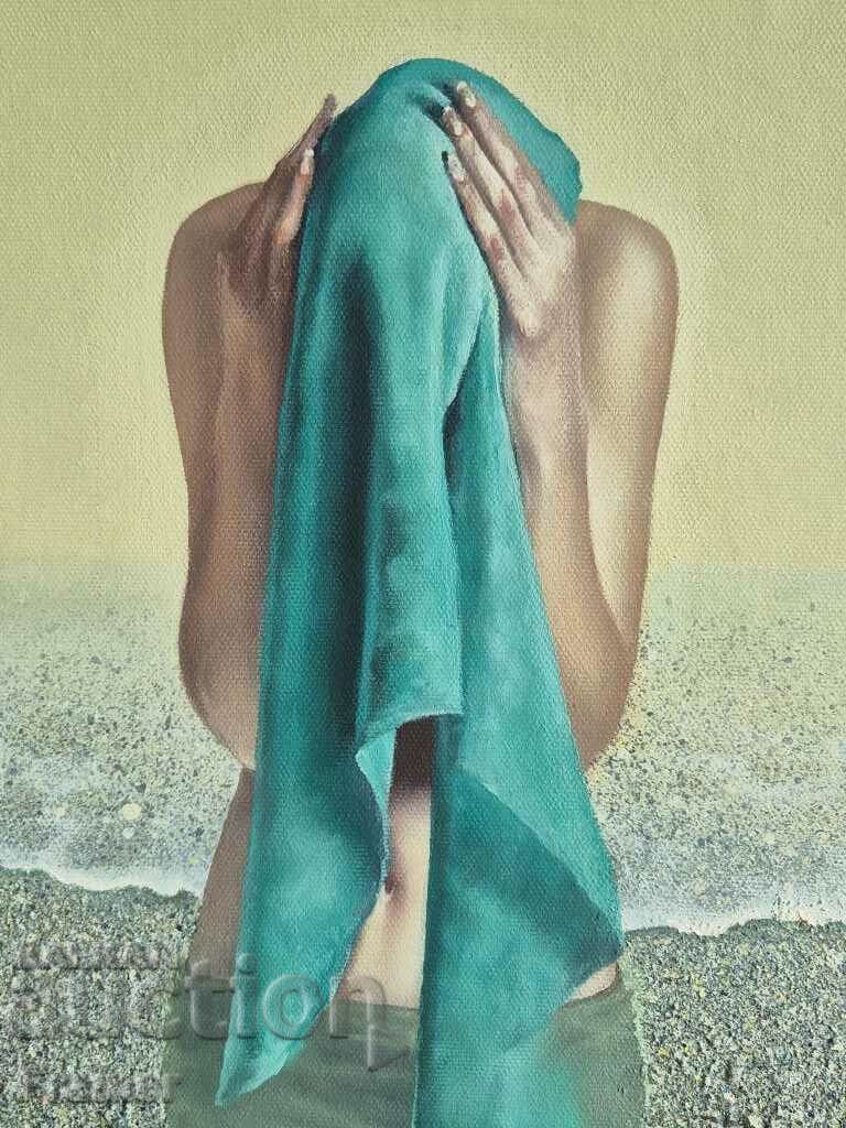 Аукцион Димитър Войнов – син Бряг Авторска техника Маслени бои