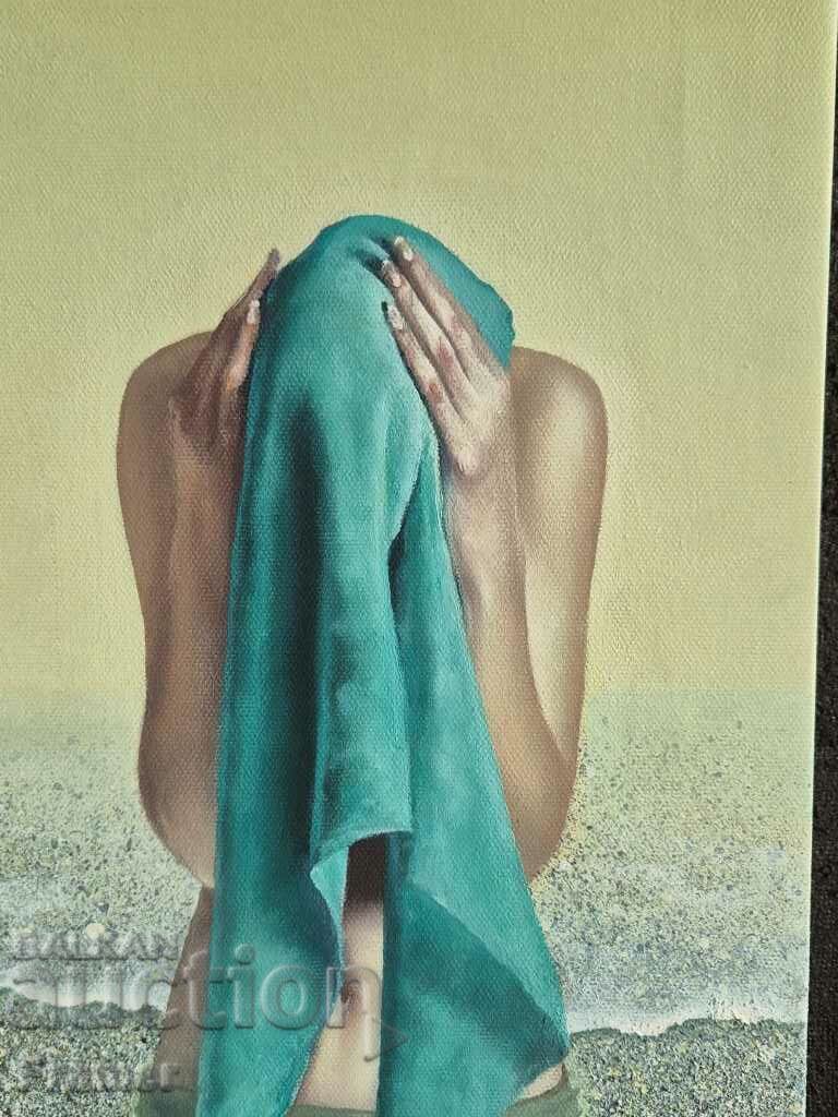 Dimitar Voinov - blue Bryag Author's technique Oil paints - 6 Dimitar Voinov - blue Bryag Author's technique Oil paints - 6