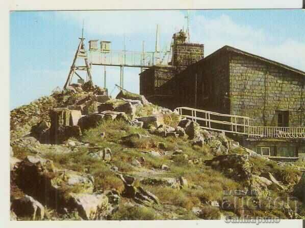 Card Bulgaria Rila Peak Musala Meteorological station 1**