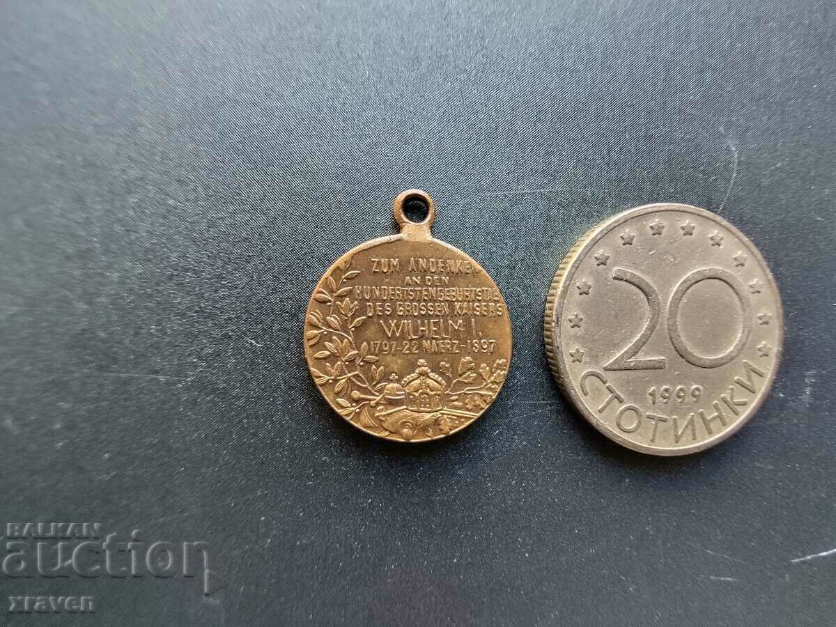 μινιατούρα Γερμανικό Πρωσικό μετάλλιο Wilhelm I με τιμή 50.00 BGN | € 25.56 μινιατούρα Γερμανικό Πρωσικό μετάλλιο Wilhelm I με τιμή 50.00 BGN | € 25.56