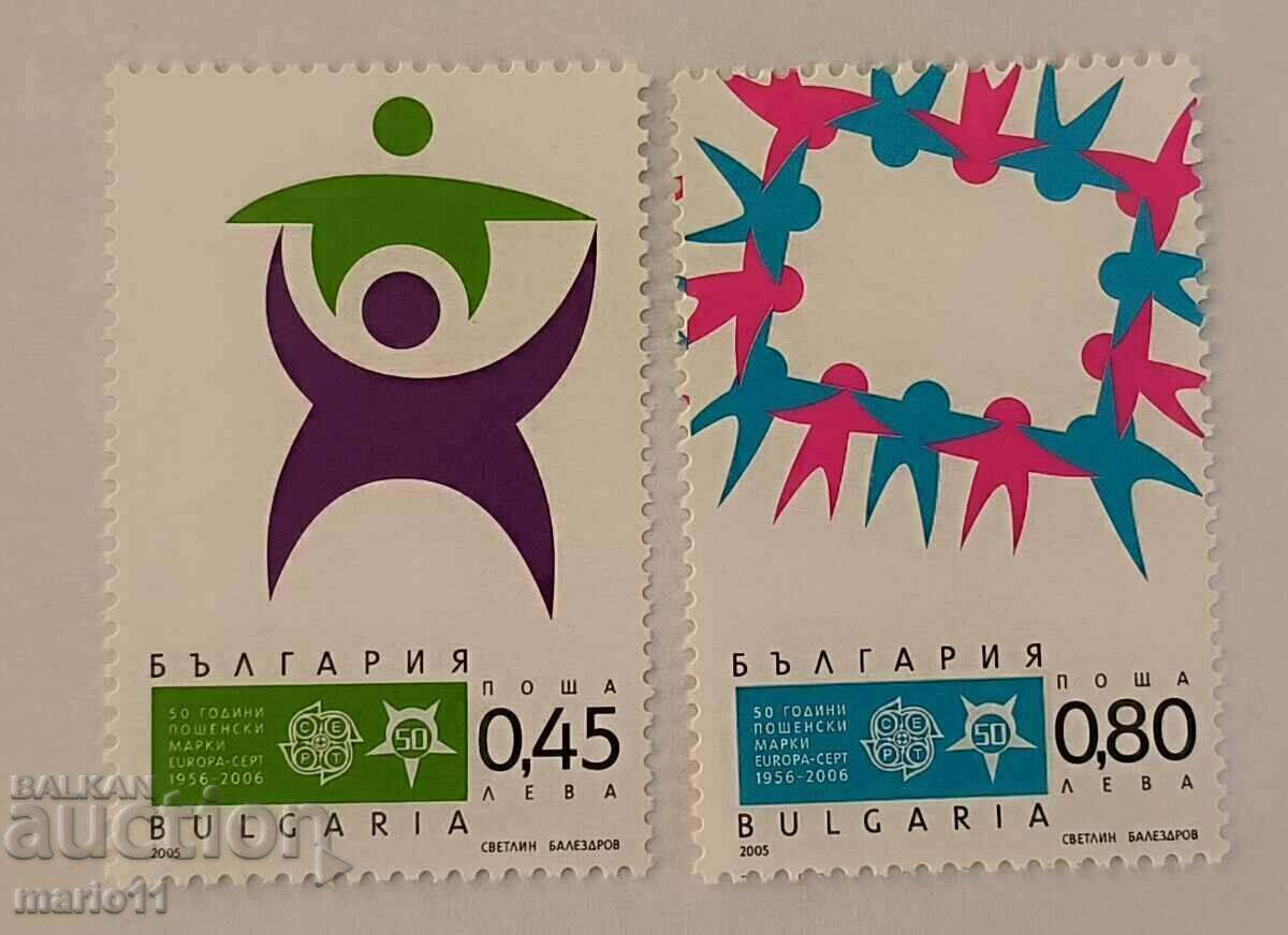 Bulgaria - 4688-4689 - 50 de ani de la emiterea „EUROPA-CEPT”