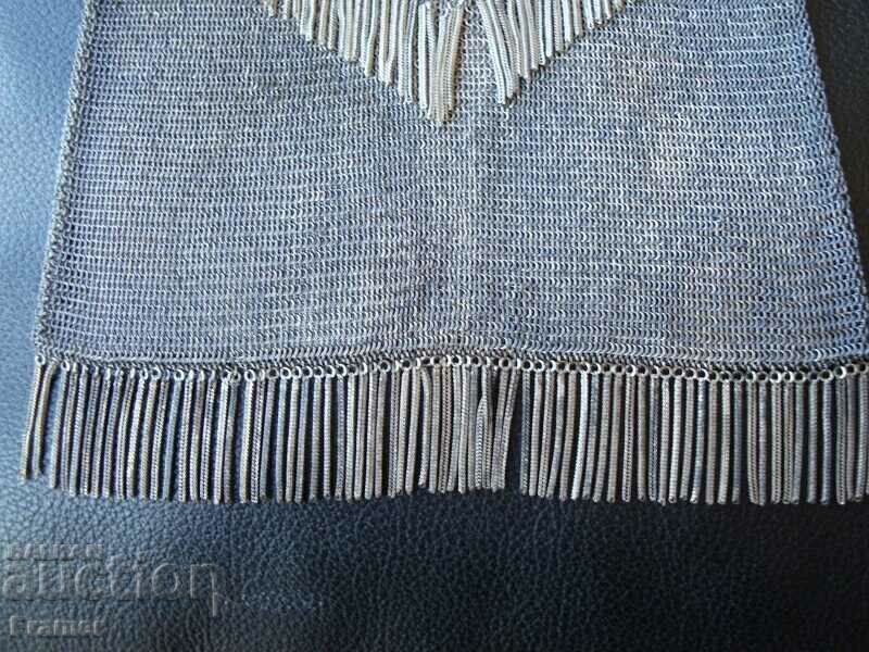 Geanta unică de argint anii 1900 Super elegant elegant 268 gr. - 5