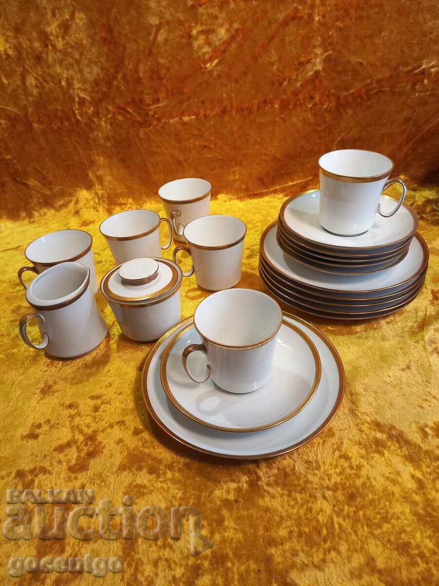 GOLD COFFEE TEA SERVICE ΜΕ ΣΗΜΑΝΣΗ BAVARIA