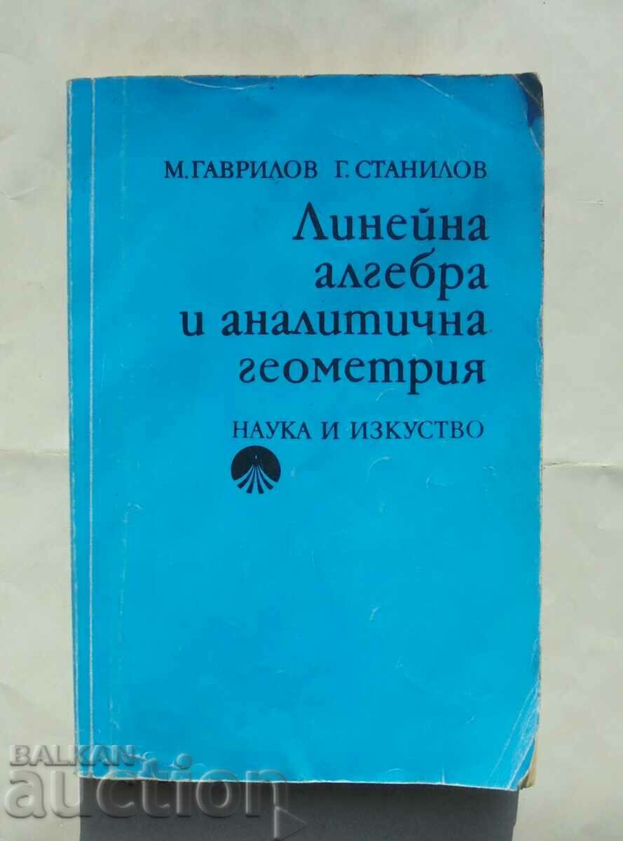 Linear Algebra and Analytic Geometry Mikhail Gavrilov 1991