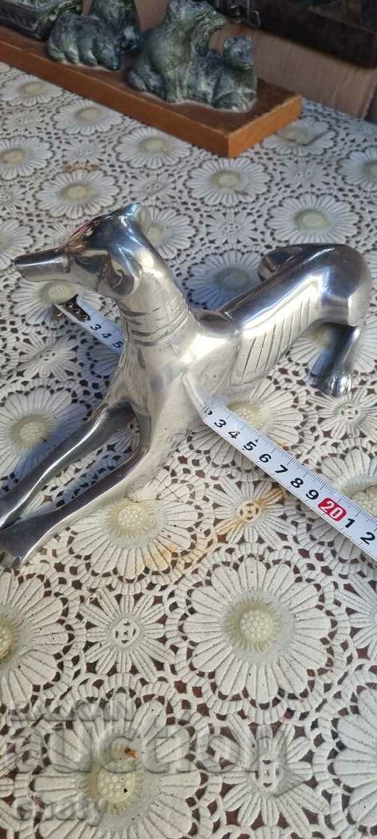 Old figure Dog. Metal sculpture - 7 Old figure Dog. Metal sculpture - 7