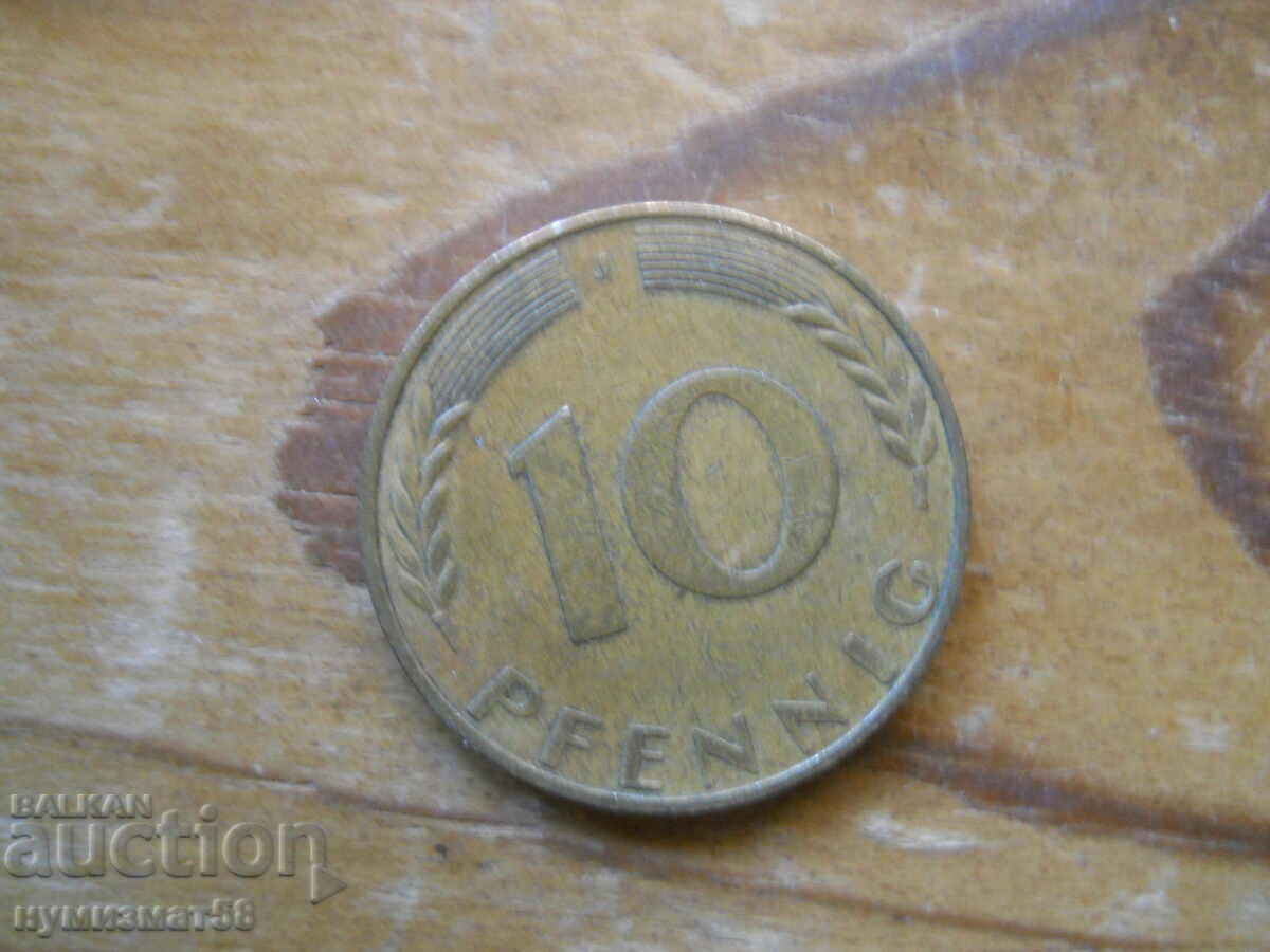 10 pfennig 1969 - Germania