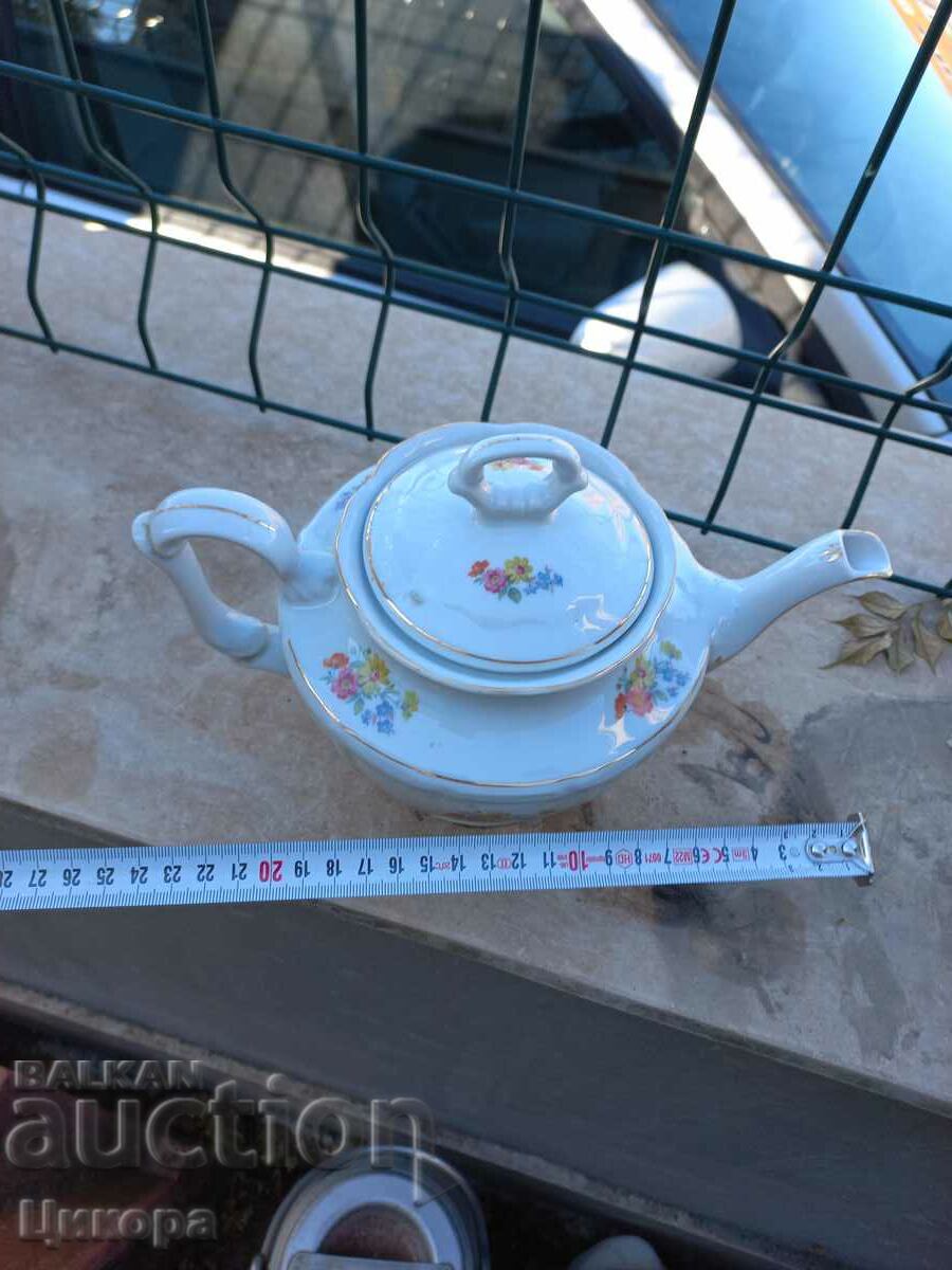 Auction  OLD BULGARIAN PORCELAIN KETTLE