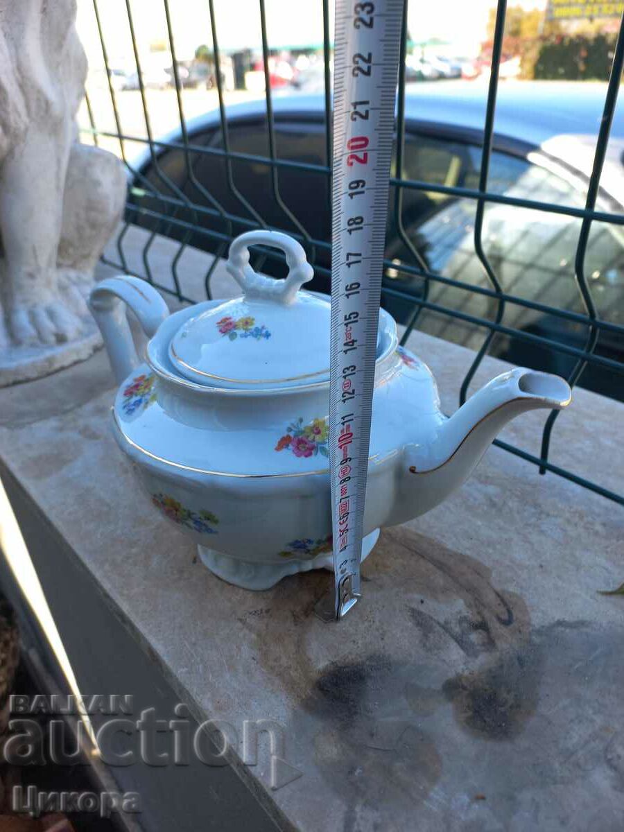 Delivery of OLD BULGARIAN PORCELAIN KETTLE