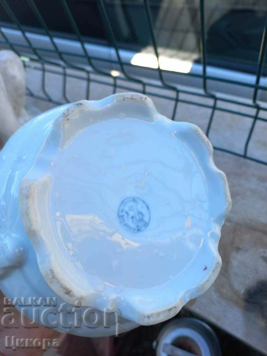 OLD BULGARIAN PORCELAIN KETTLE - 6 OLD BULGARIAN PORCELAIN KETTLE - 6