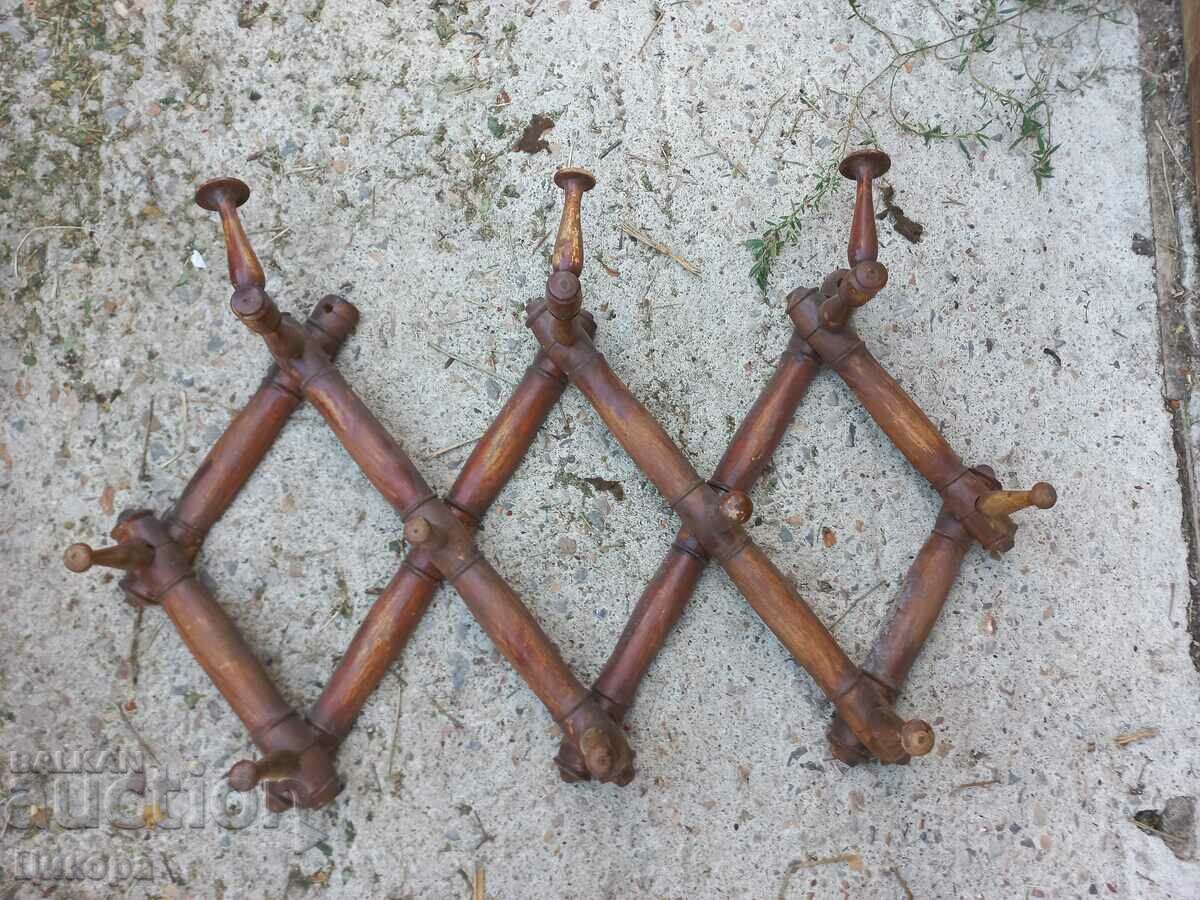 OLD WOODEN EXTENSION HANGER