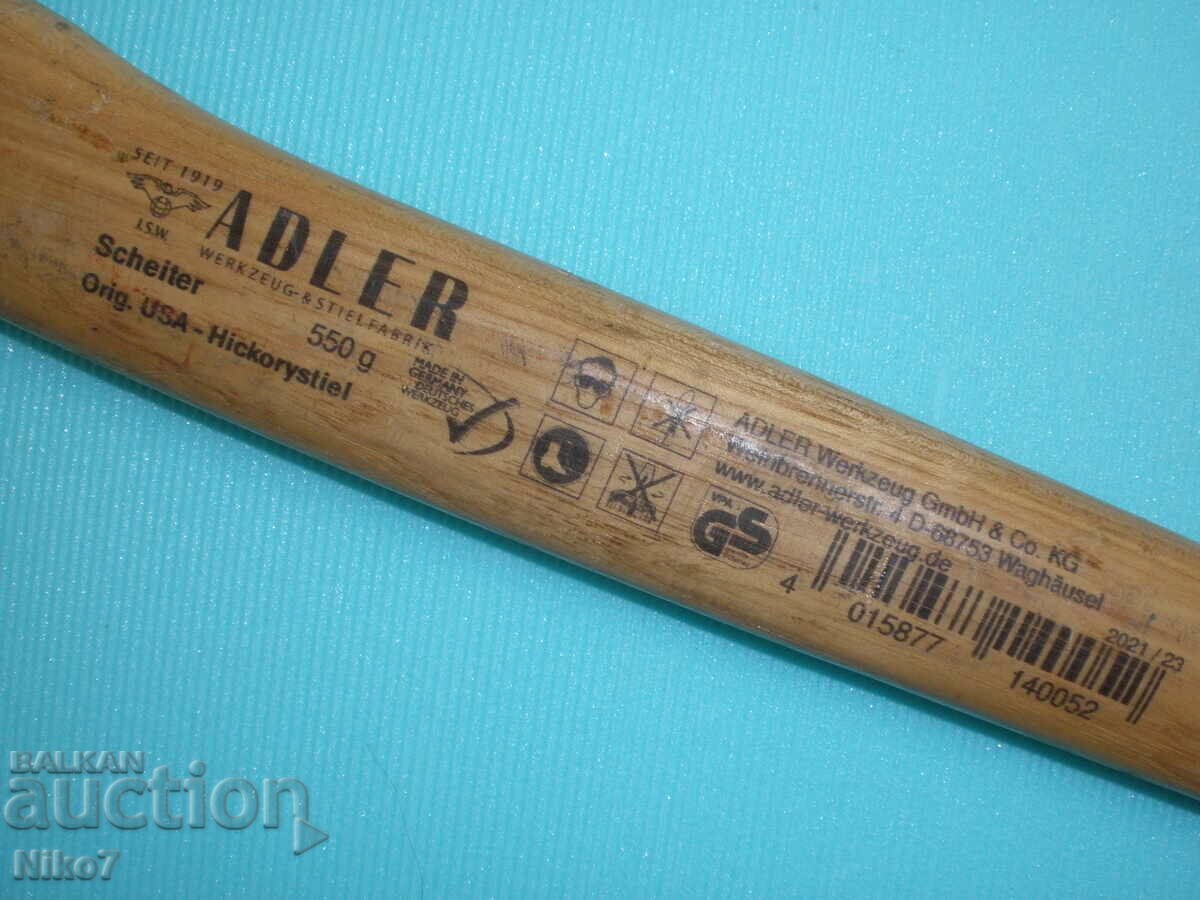 Unealtă de tăietor de lemne german (topor, cârlig). - 7