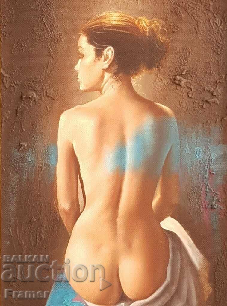 Dimitar Voinov son The Muse oil paints ORIGINAL - 6