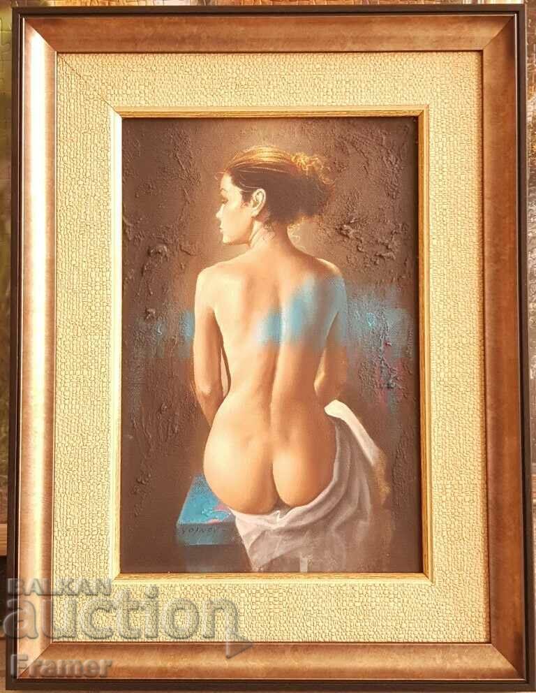 Dimitar Voinov son The Muse oil paints ORIGINAL