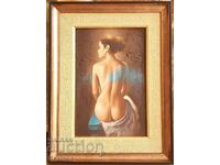 Dimitar Voinov son The Muse λαδομπογιές ORIGINAL