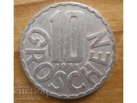 10 groschi 1951 - Austria