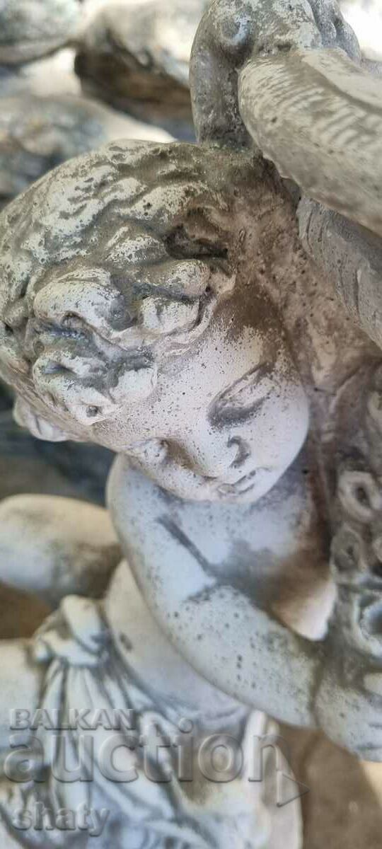 Auction  Old sculpture. Antique figure