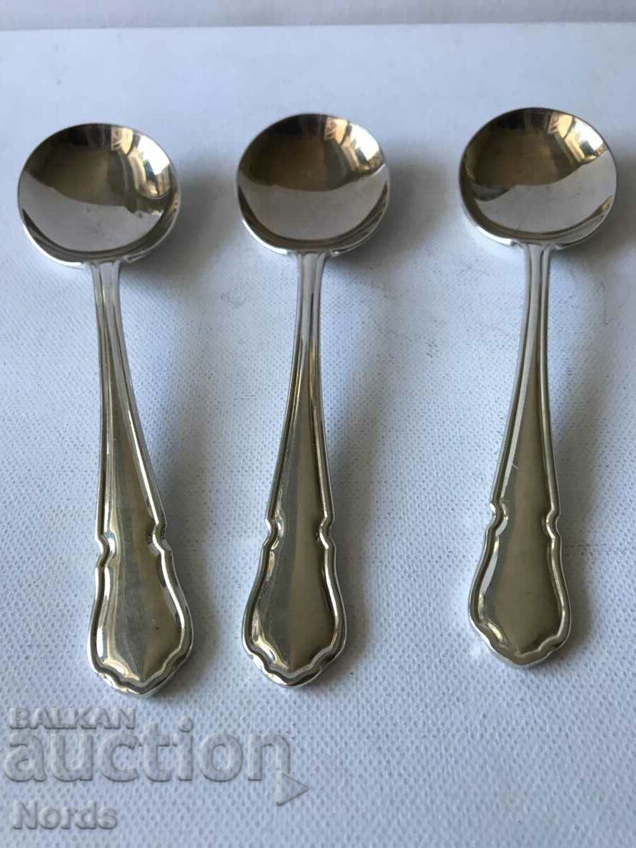 Silver plated spoons