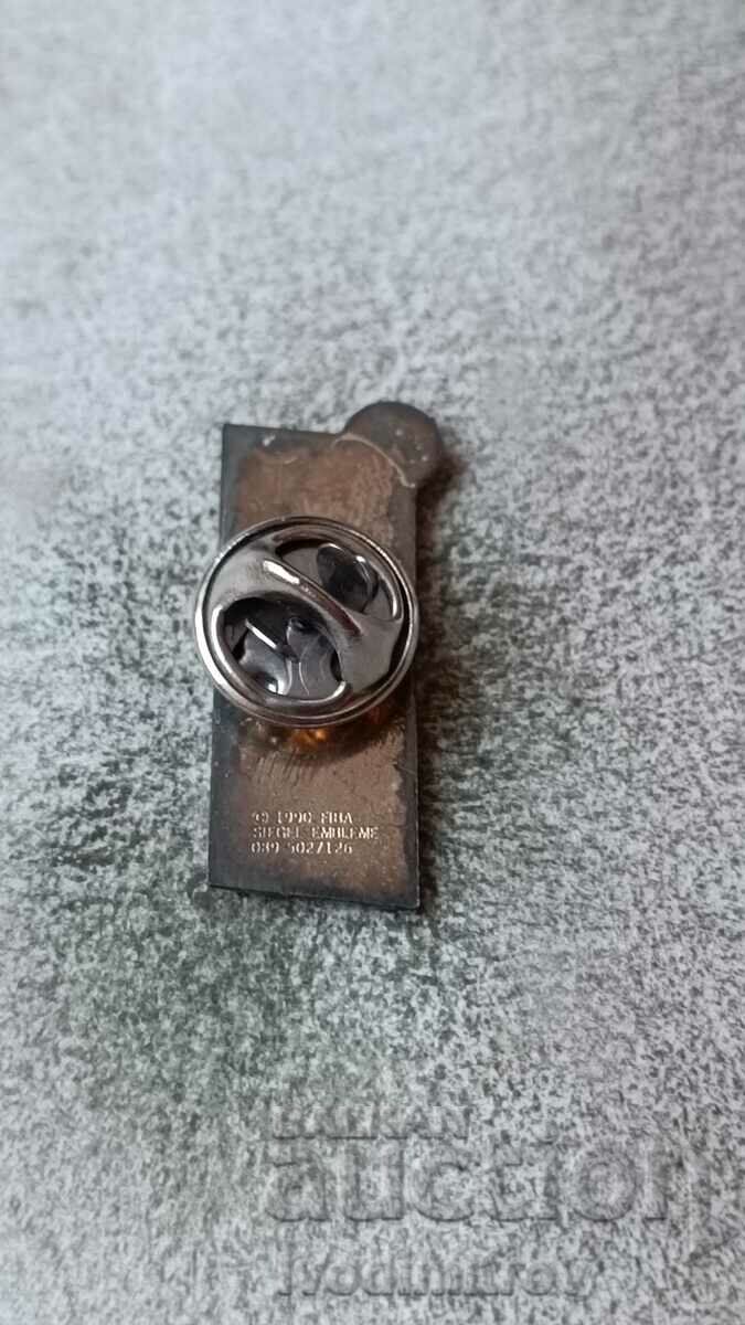 FIBA badge with price 4.85 BGN | € 2.48 FIBA badge with price 4.85 BGN | € 2.48