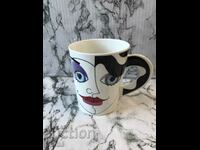 Porcelain cup Mug