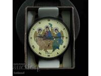 New Russian Watch Pobeda Angeli 1993 Box Document