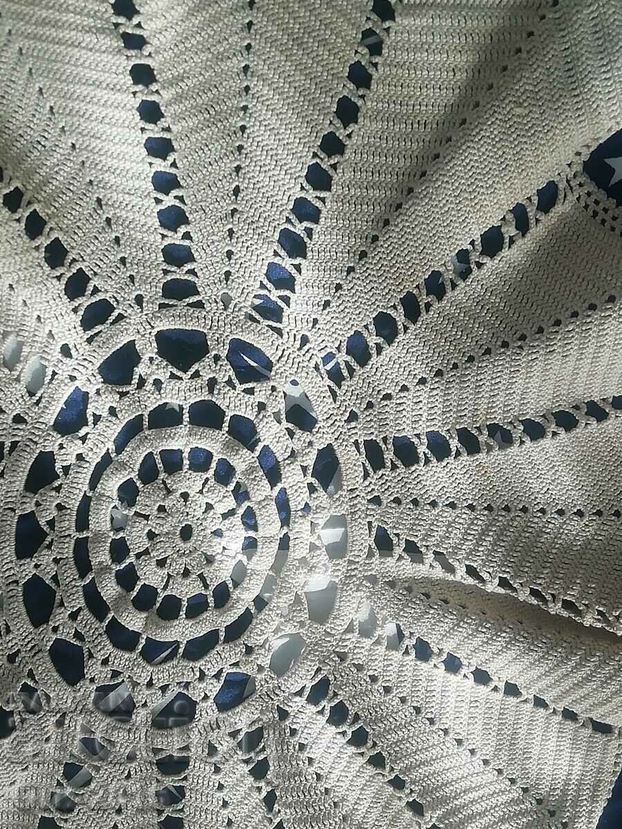 Delivery of Table frame - furniture. Hand Crocheted Delivery of Table frame - furniture. Hand Crocheted