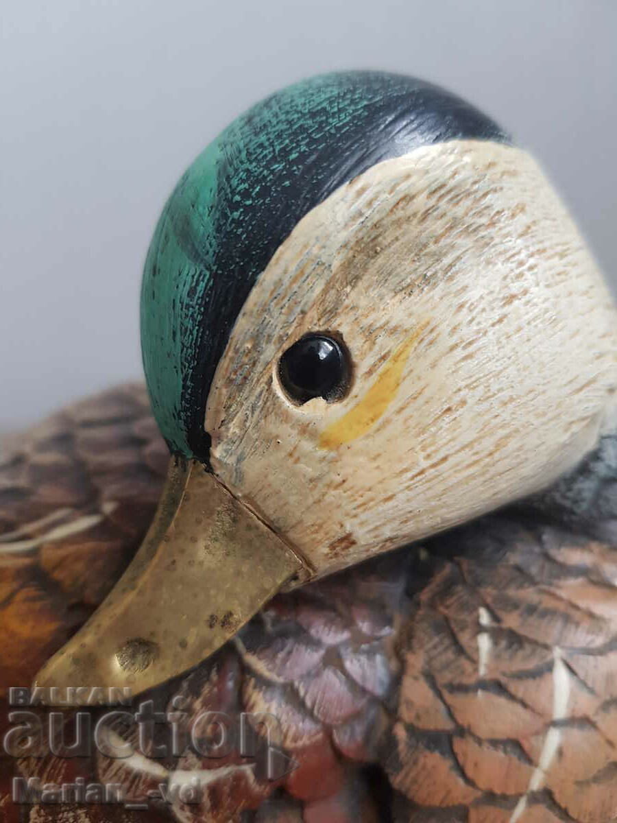 Vintage signed Malevolti Italy duck with price 80.00 BGN | € 40.90 Vintage signed Malevolti Italy duck with price 80.00 BGN | € 40.90