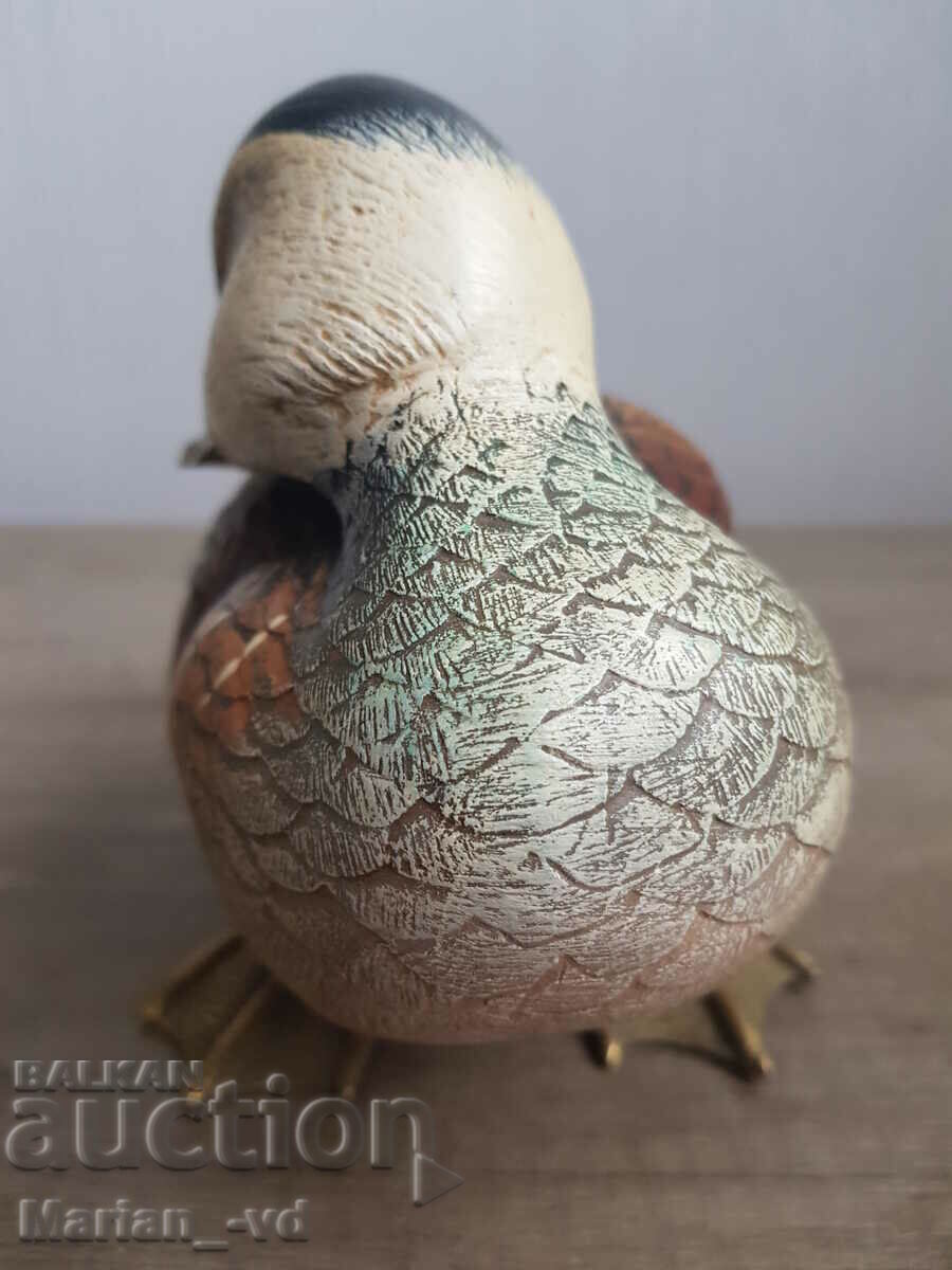 Delivery of Vintage signed Malevolti Italy duck Delivery of Vintage signed Malevolti Italy duck